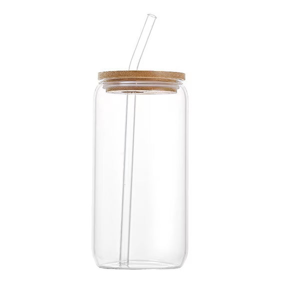 16oz Glass Tumbler + UVDTF Transfer