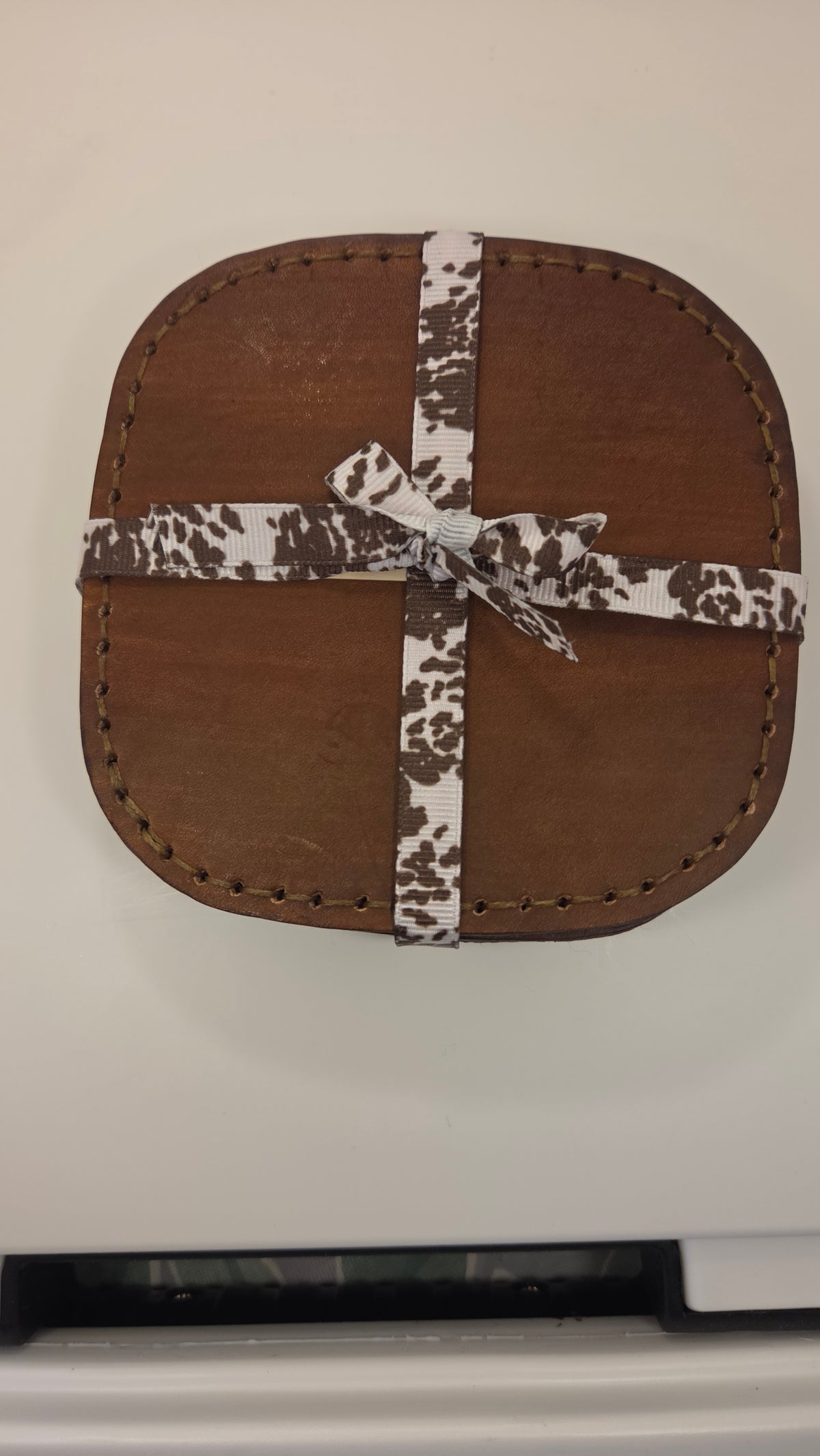 Leather Coasters - 4 pack