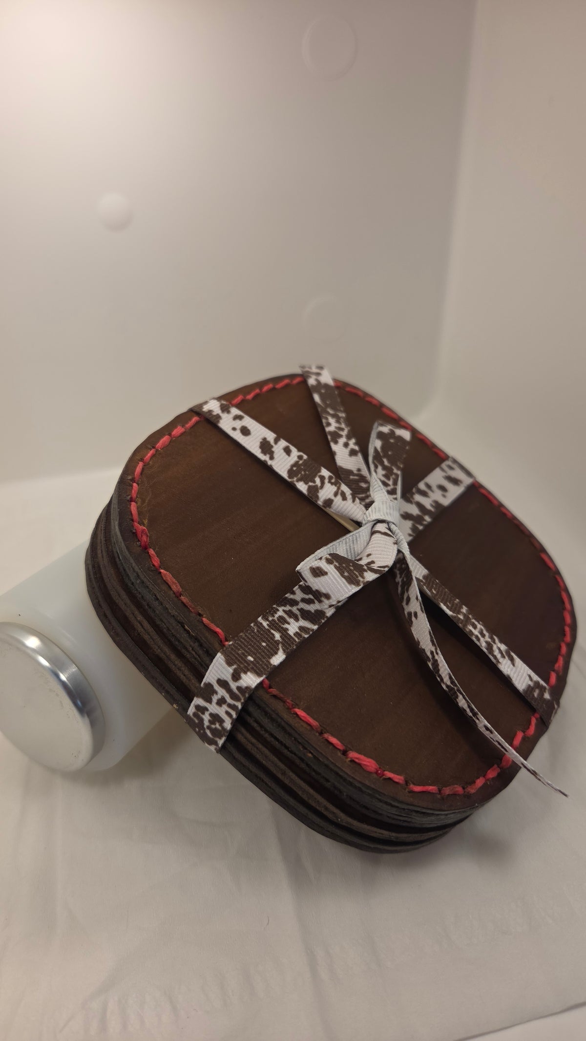 Leather Coasters - 4 pack
