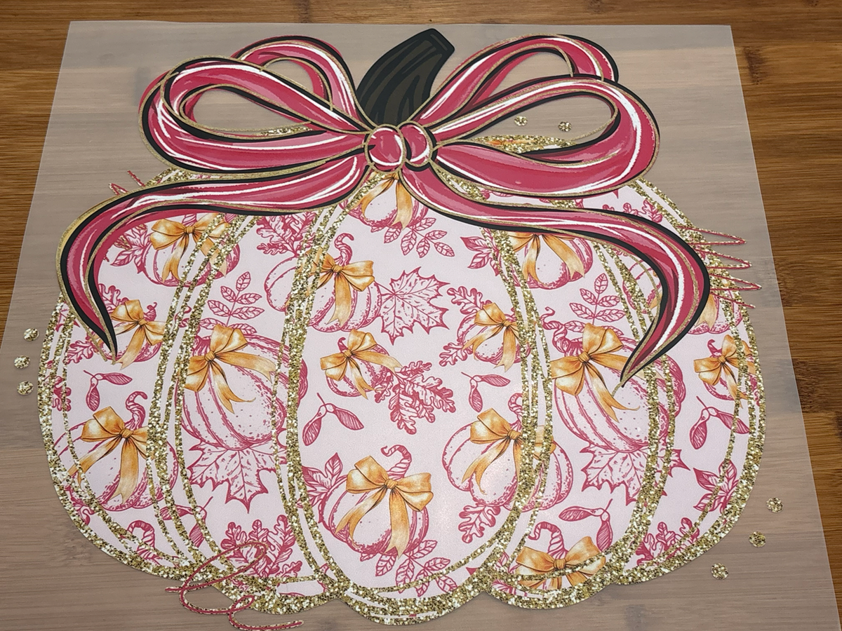 DTF Print - Princess Pumpkin