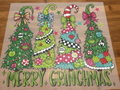 DTF Print - QuadTreeGrinchmas