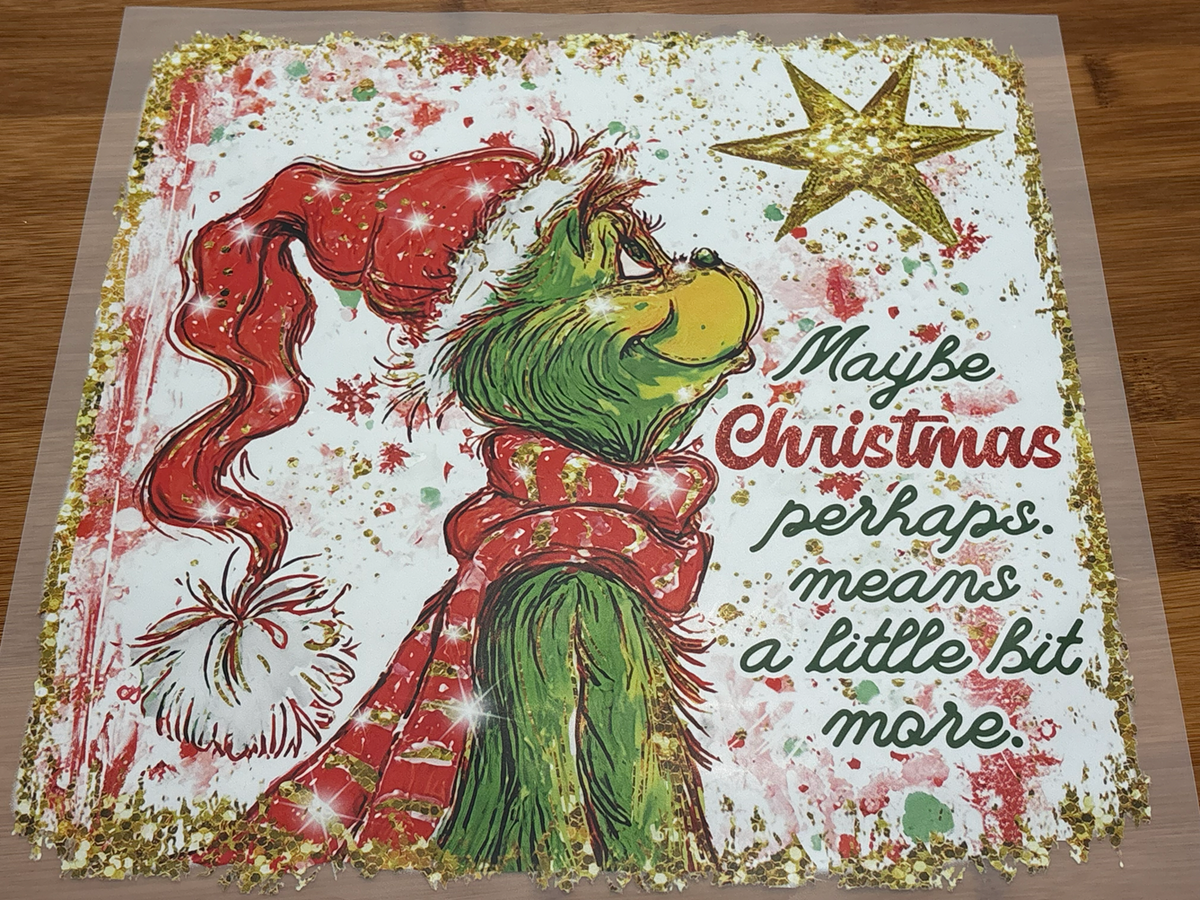 DTF Print - Sweet Grinch