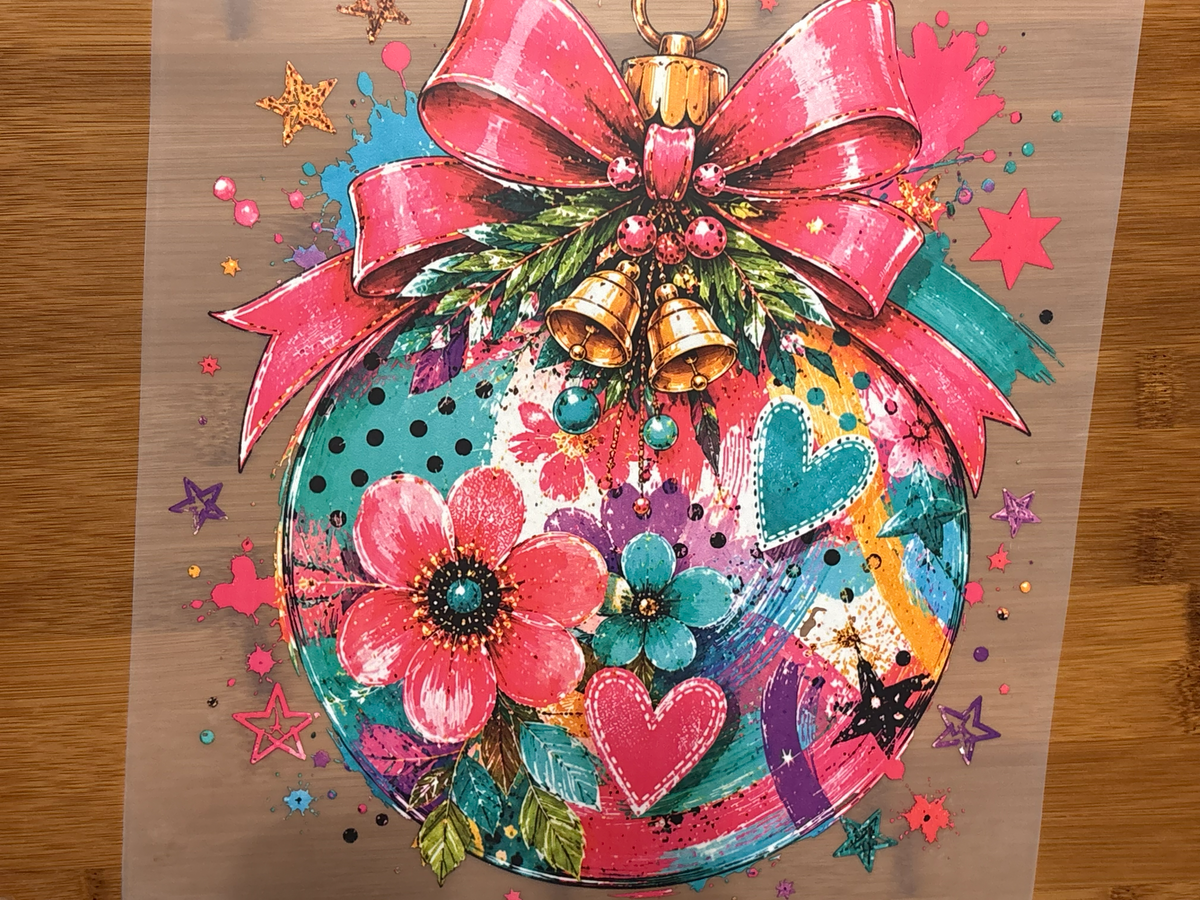DTF Print - Bright Ornament