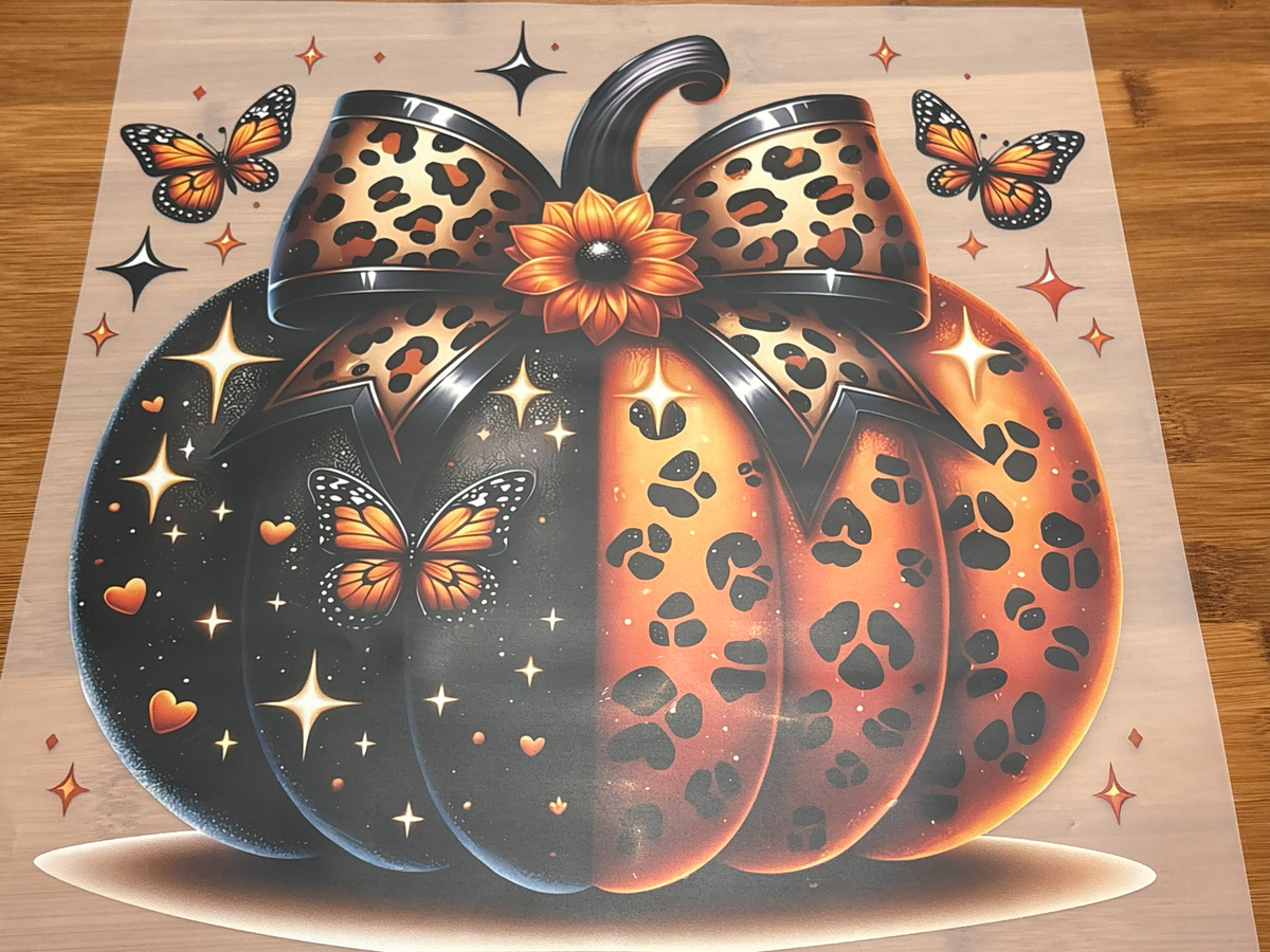 DTF Print - Butterfly Pumpkin