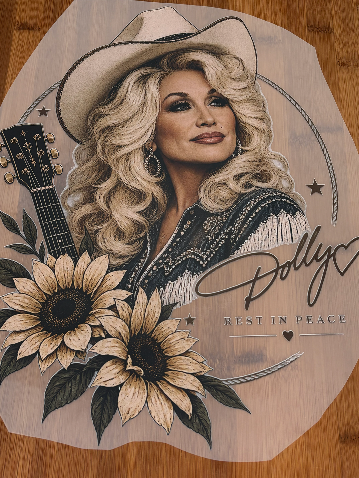 DTF Print - Dolly Lasso
