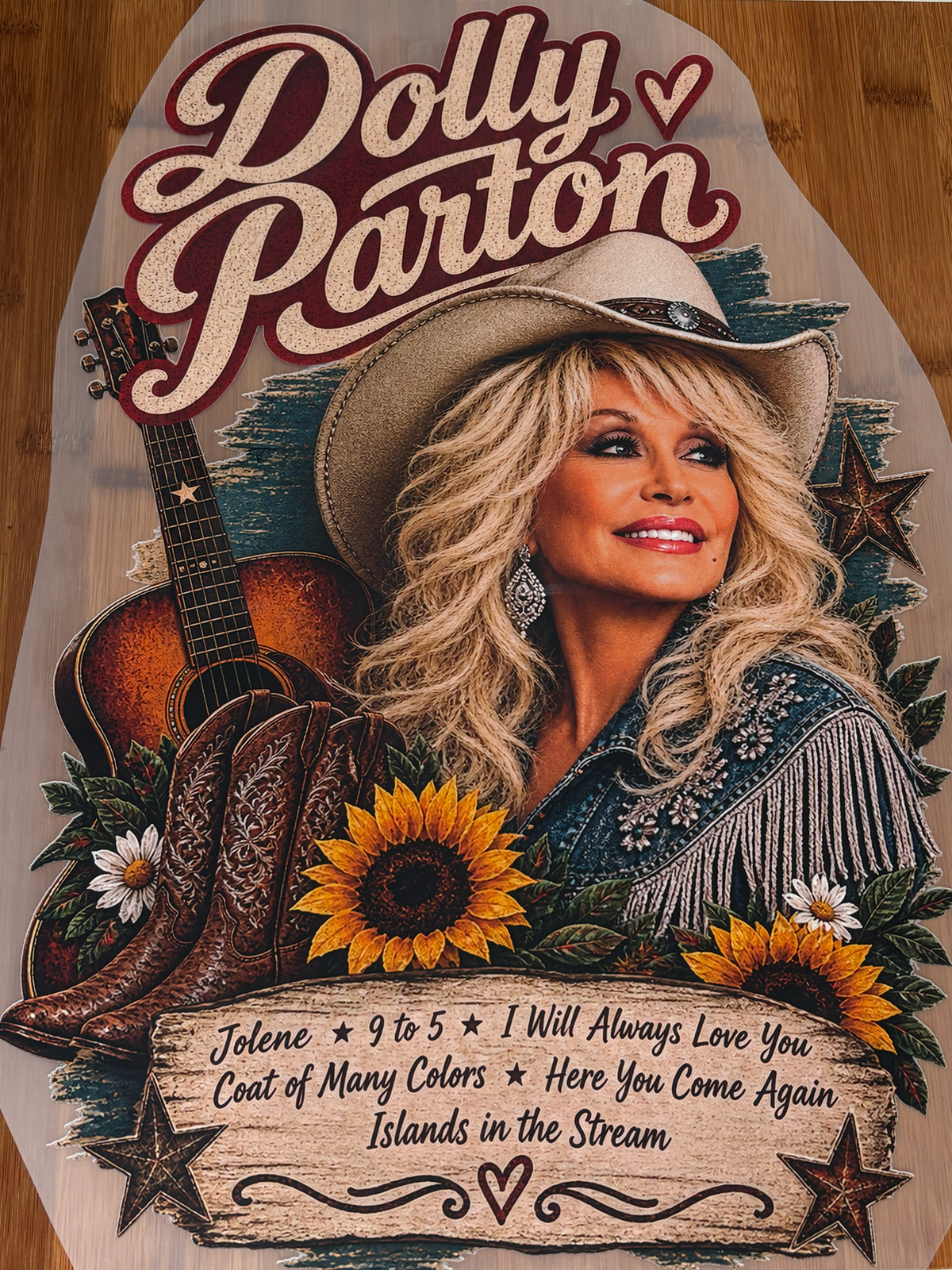 DTF Print - Dolly Songs