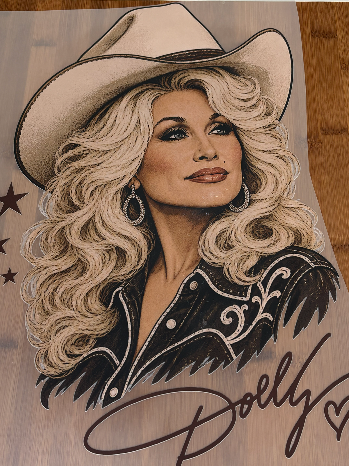 DTF Print - Dolly Western