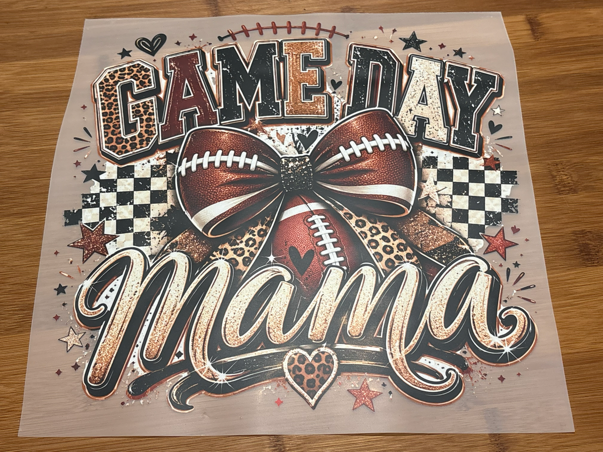 DTF Print - Game Day Mama