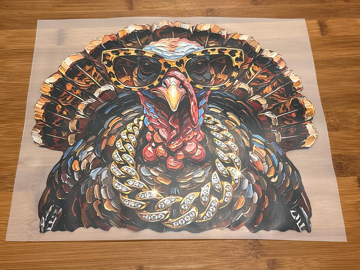 DTF Print - Gangster Turkey