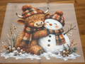 DTF Print - Highland Snowman