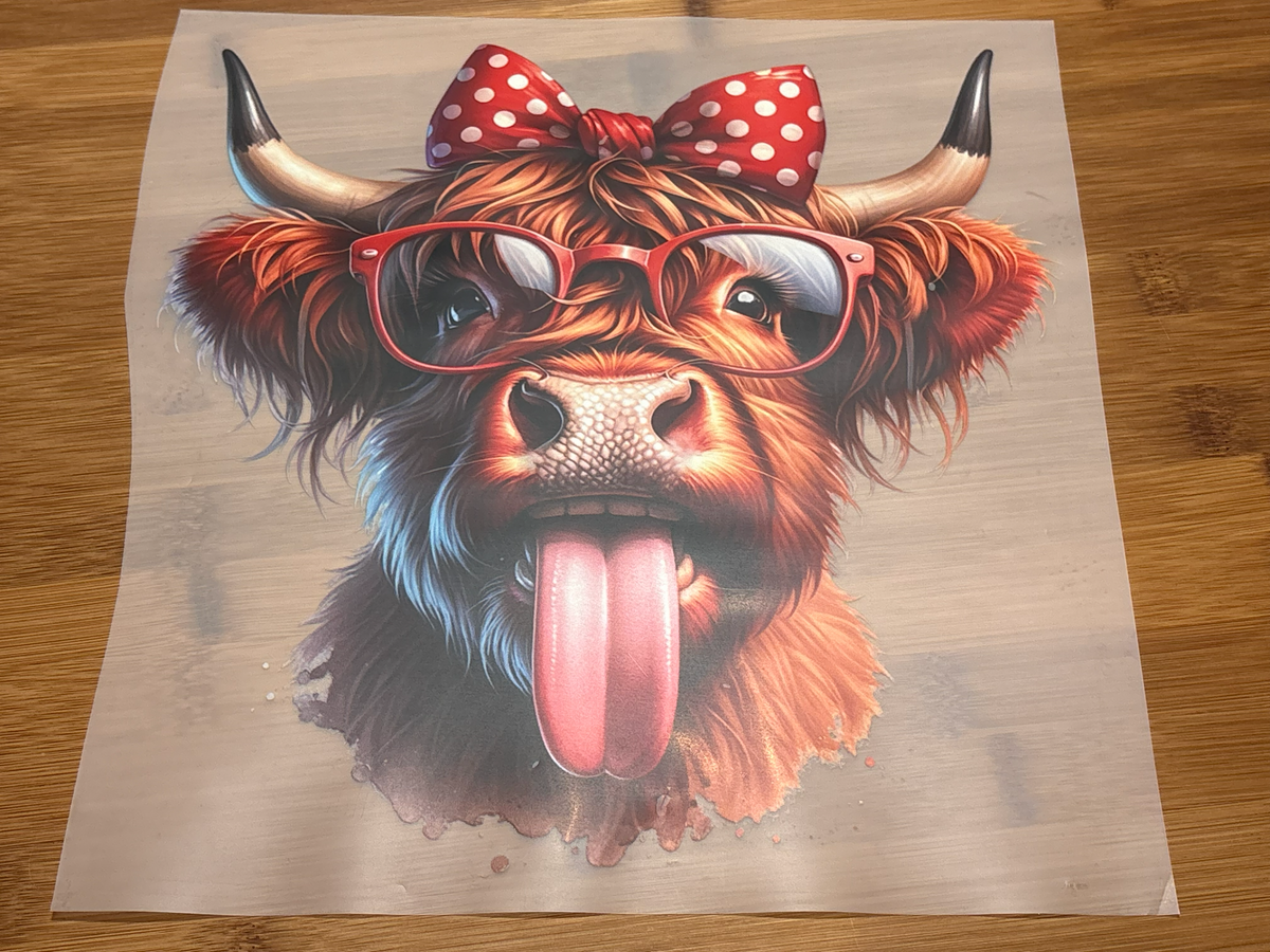 DTF Print - Highland Tongue