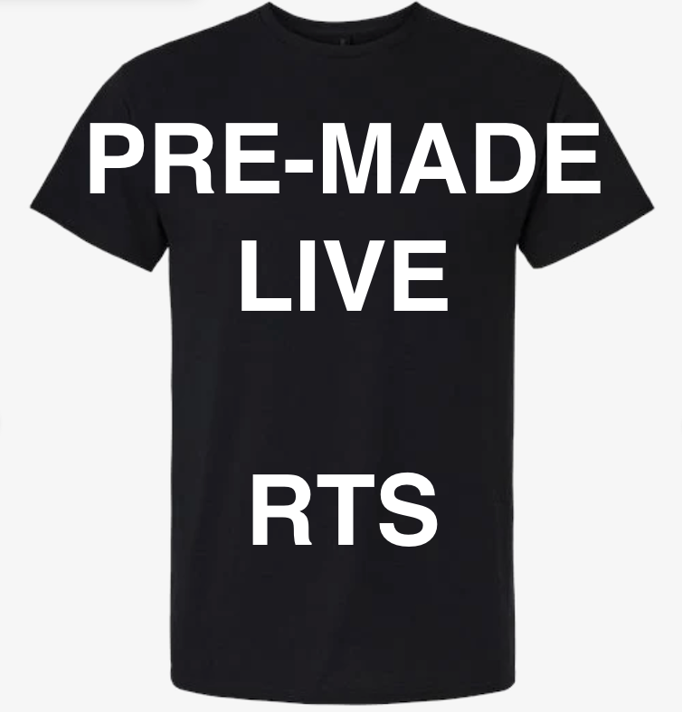 PRE-PRESSED T-Shirts - TikTok Live