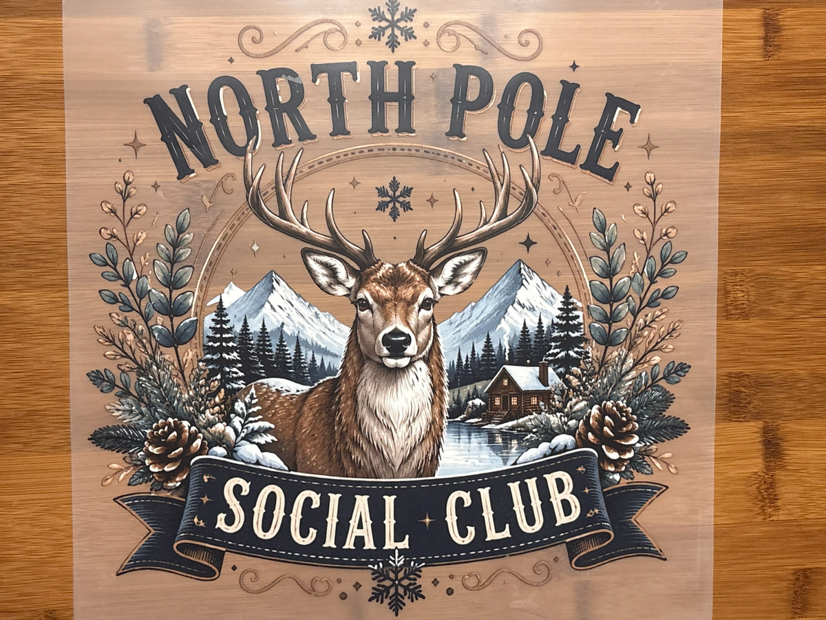 DTF Print - North Pole
