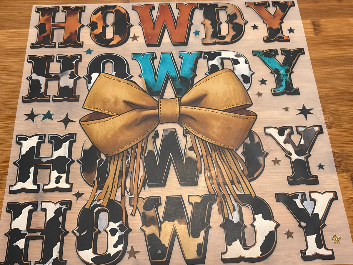 DTF Print - Quad Howdy