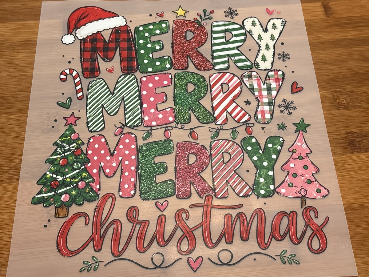 DTF Print - Triple Merry